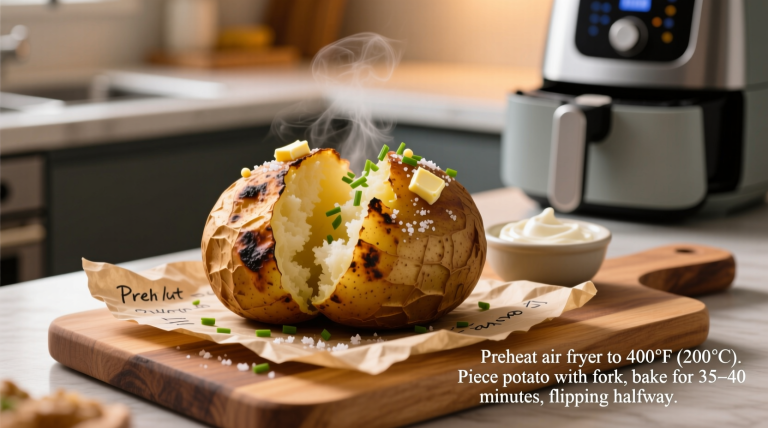 Air Fryer Baked Potato Guide