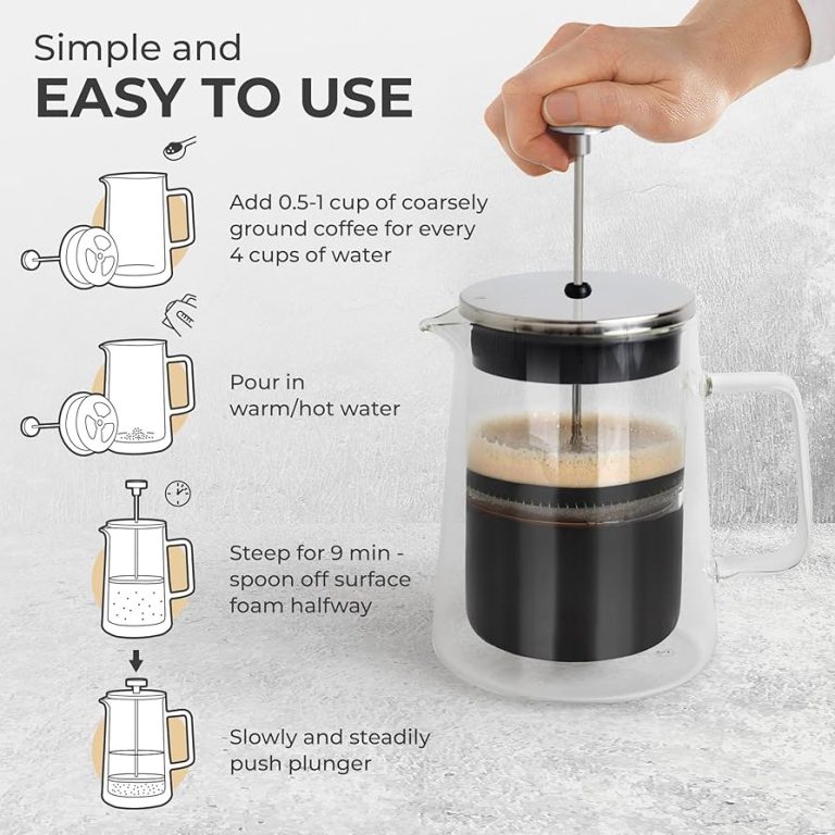 How To Use French Press Coffee Maker