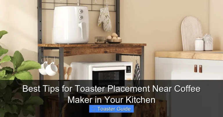 Best Tips for Toaster Placement Near Coffee Maker in Your Kitchen