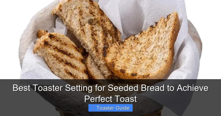 Best Toaster Setting for Seeded Bread to Achieve Perfect Toast