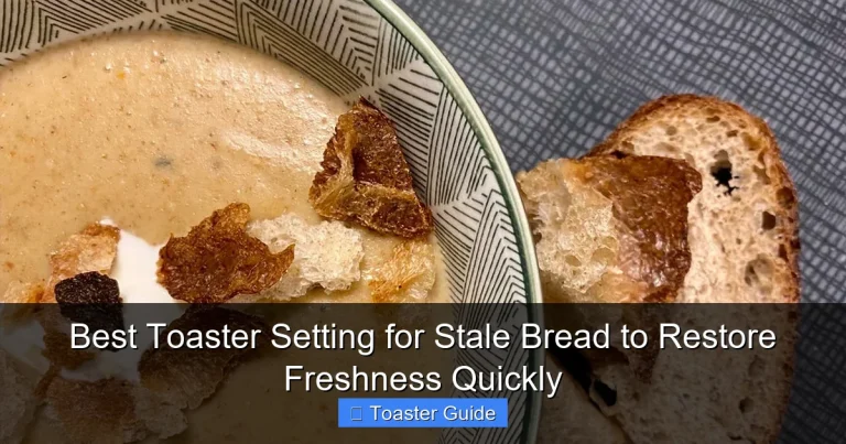 Best Toaster Setting for Stale Bread to Restore Freshness Quickly