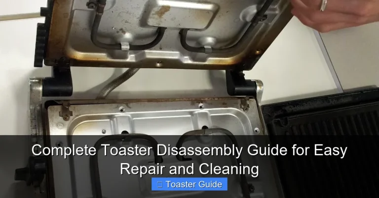 Complete Toaster Disassembly Guide for Easy Repair and Cleaning
