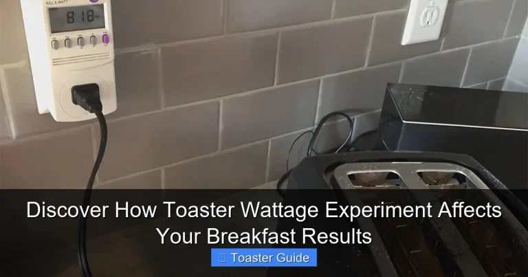 Discover How Toaster Wattage Experiment Affects Your Breakfast Results