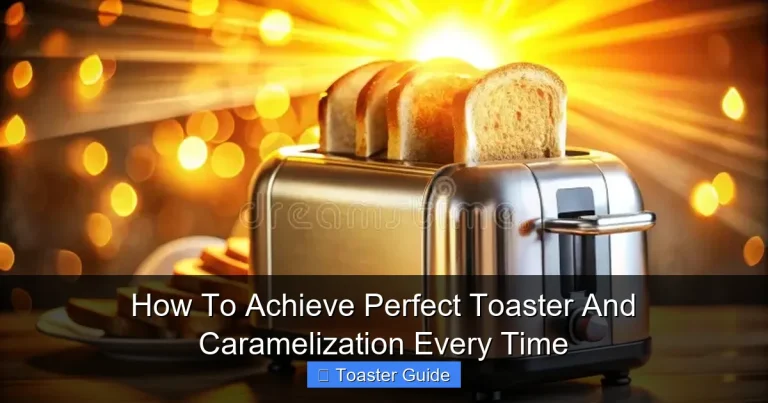 How To Achieve Perfect Toaster And Caramelization Every Time