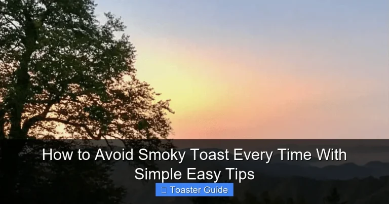 How to Avoid Smoky Toast Every Time With Simple Easy Tips