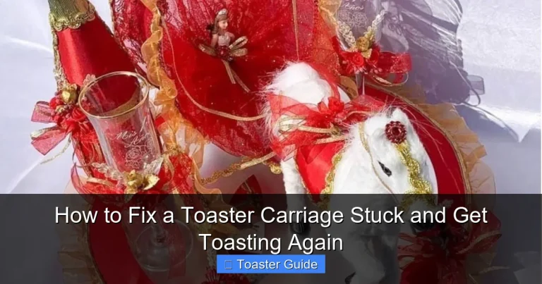 How to Fix a Toaster Carriage Stuck and Get Toasting Again