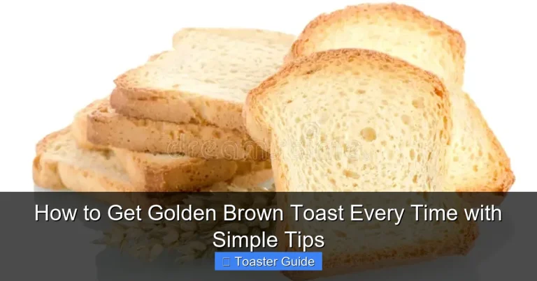 How to Get Golden Brown Toast Every Time with Simple Tips