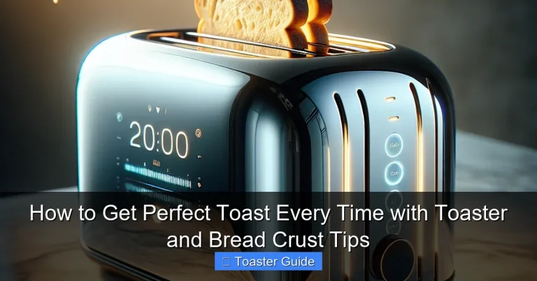 How to Get Perfect Toast Every Time with Toaster and Bread Crust Tips