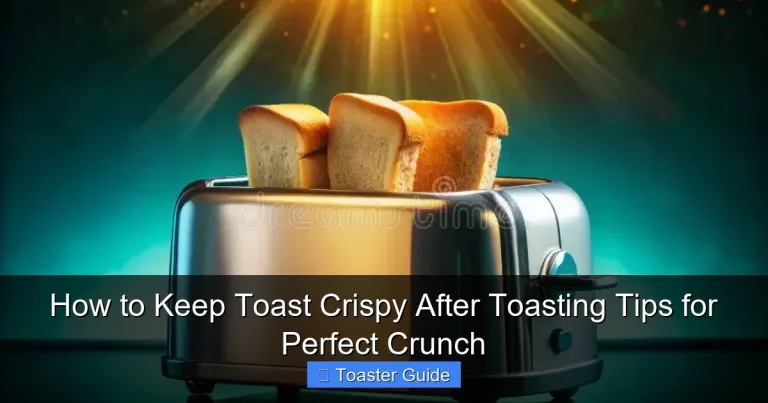 How to Keep Toast Crispy After Toasting Tips for Perfect Crunch