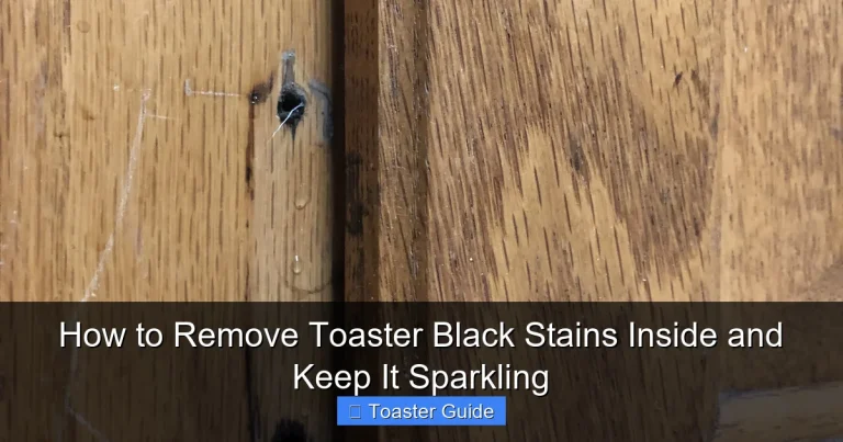 How to Remove Toaster Black Stains Inside and Keep It Sparkling