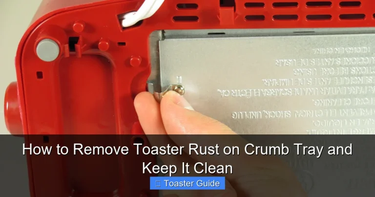 How to Remove Toaster Rust on Crumb Tray and Keep It Clean