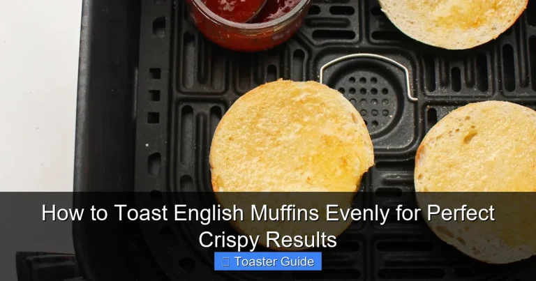 How to Toast English Muffins Evenly for Perfect Crispy Results