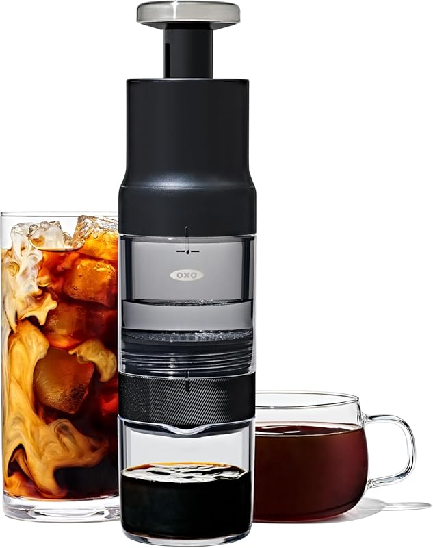OXO Brew Rapid Brewer for Fast, Flavorful Coffee with Easy Use and Cle
