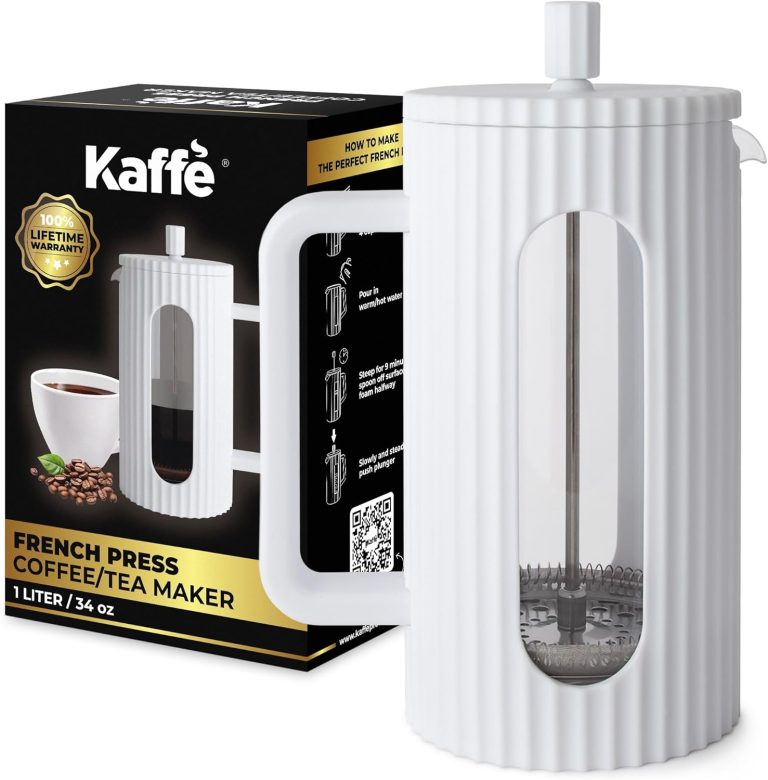 Kaffe French Press Coffee Maker Review 2026: Lightweight Borosilicate Travel Pre