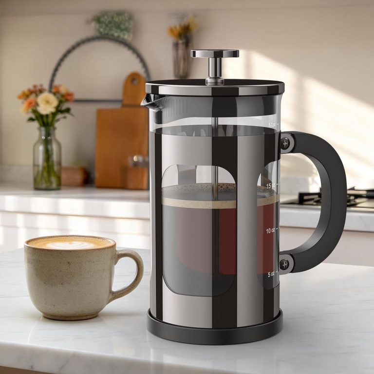 Veken French Press Coffee Maker Review 2026: Durable 21oz Borosilicate Glass Pot