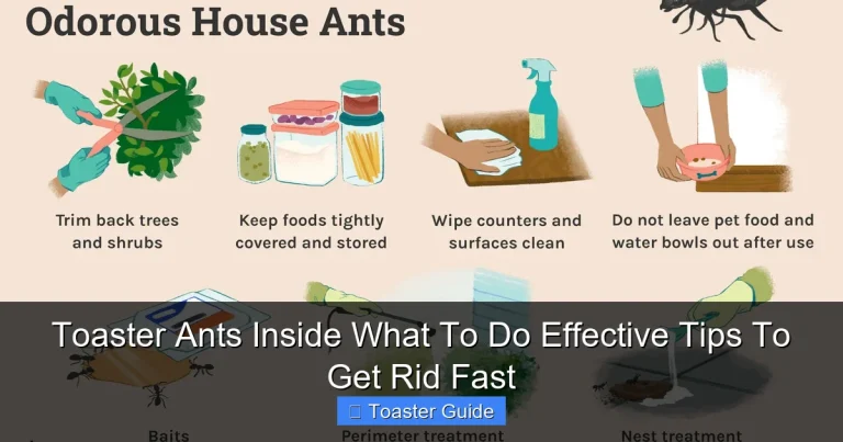 Toaster Ants Inside What To Do Effective Tips To Get Rid Fast
