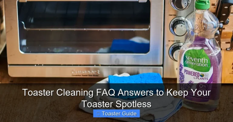 Toaster Cleaning FAQ Answers to Keep Your Toaster Spotless