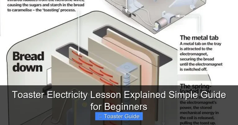 Toaster Electricity Lesson Explained Simple Guide for Beginners