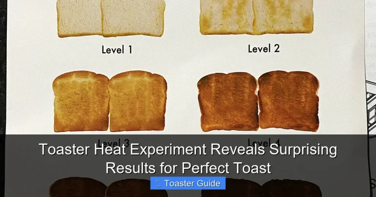 Toaster Heat Experiment Reveals Surprising Results for Perfect Toast