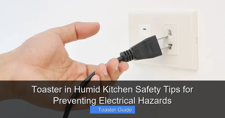 Toaster in Humid Kitchen Safety Tips for Preventing Electrical Hazards