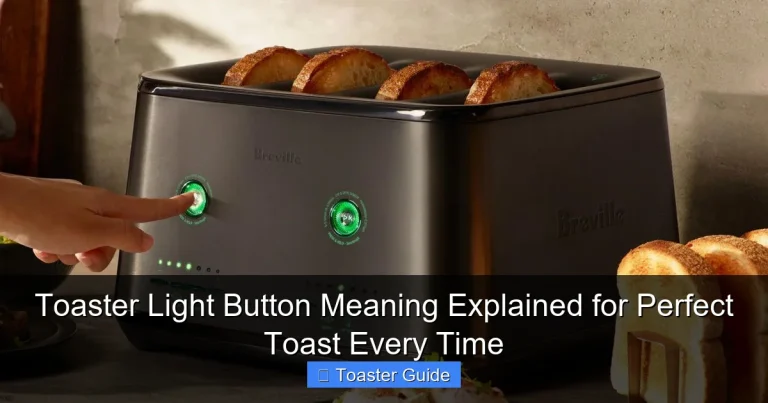 Toaster Light Button Meaning Explained for Perfect Toast Every Time
