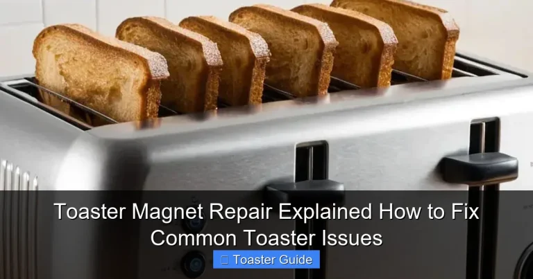 Toaster Magnet Repair Explained How to Fix Common Toaster Issues