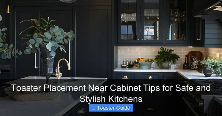 Toaster Placement Near Cabinet Tips for Safe and Stylish Kitchens