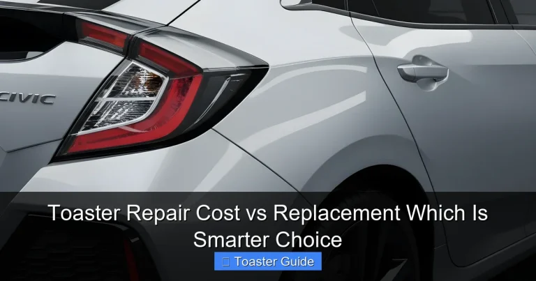 Toaster Repair Cost vs Replacement Which Is Smarter Choice