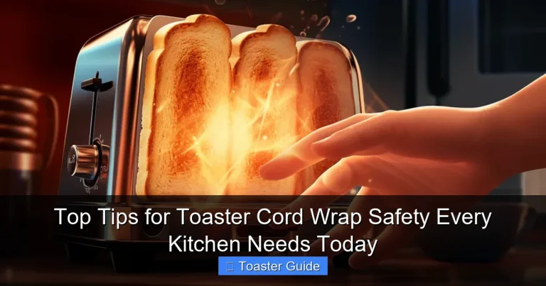 Top Tips for Toaster Cord Wrap Safety Every Kitchen Needs Today