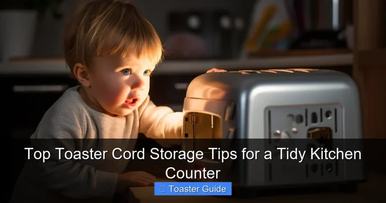 Top Toaster Cord Storage Tips for a Tidy Kitchen Counter