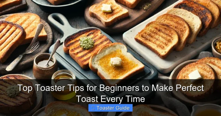 Top Toaster Tips for Beginners to Make Perfect Toast Every Time