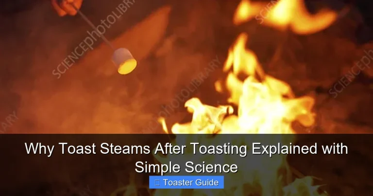 Why Toast Steams After Toasting Explained with Simple Science