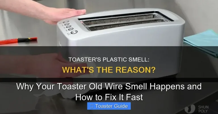 Why Your Toaster Old Wire Smell Happens and How to Fix It Fast