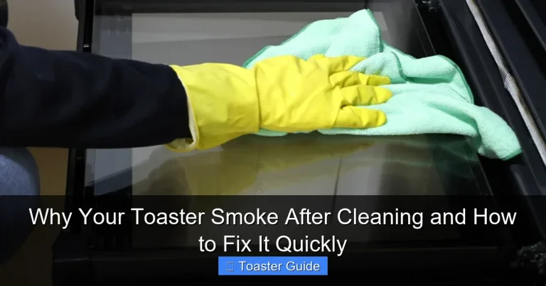 Why Your Toaster Smoke After Cleaning and How to Fix It Quickly