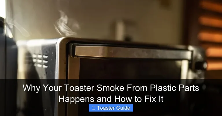 Why Your Toaster Smoke From Plastic Parts Happens and How to Fix It