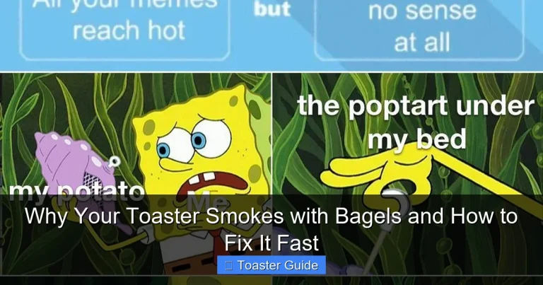 Why Your Toaster Smokes with Bagels and How to Fix It Fast
