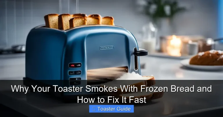 Why Your Toaster Smokes With Frozen Bread and How to Fix It Fast
