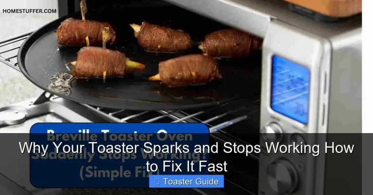 Why Your Toaster Sparks and Stops Working How to Fix It Fast
