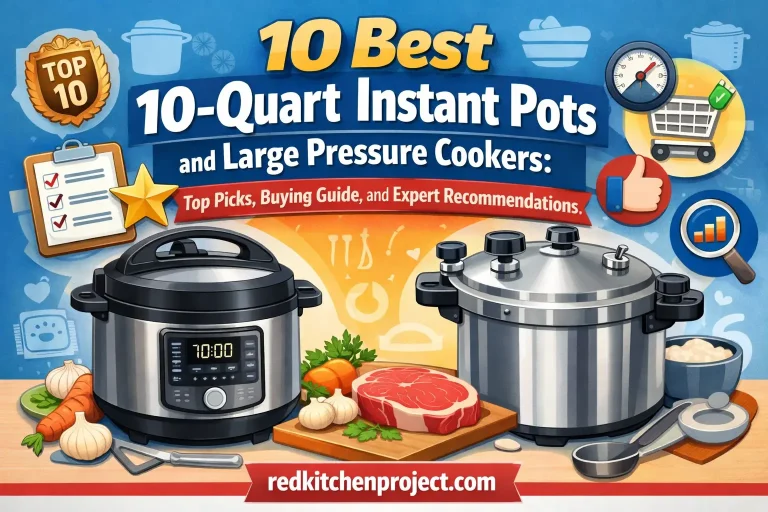 10 Best 10-Quart Instant Pots and Large Pressure Cookers Top Picks, Buying Guide, and Expert Recommendations