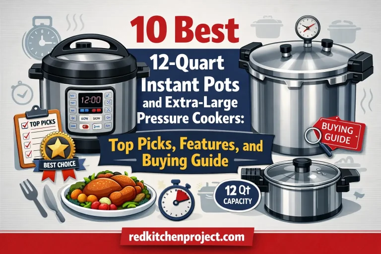 10 Best 12-Quart Instant Pots and Extra-Large Pressure Cookers Top Picks, Features, and Buying Guide