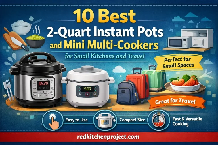 10 Best 2-Quart Instant Pots and Mini Multi-Cookers for Small Kitchens and Travel