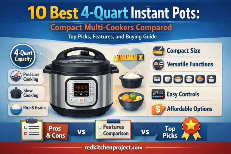 10 Best 4-Quart Instant Pots Compact Multi-Cookers Compared — Top Picks, Features, and Buying Guide