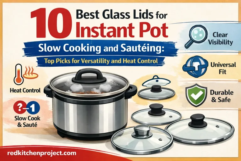 10 Best Glass Lids for Instant Pot Slow Cooking and Sautéing Top Picks for Versatility and Heat Control