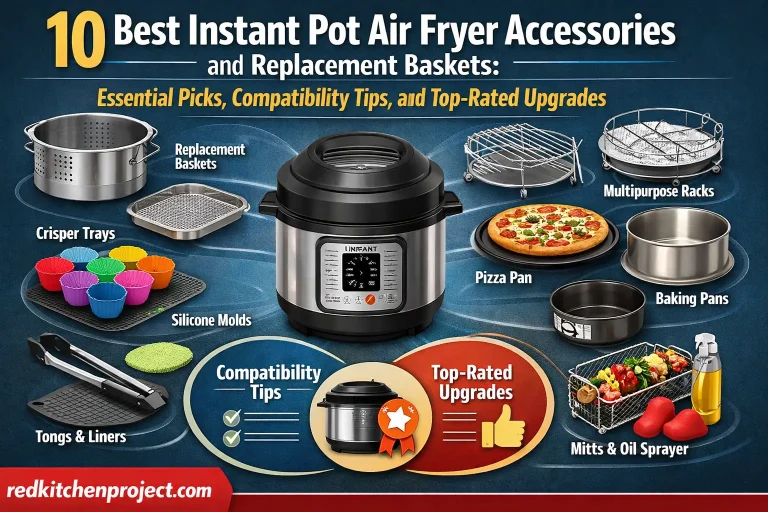 10 Best Instant Pot Air Fryer Accessories and Replacement Baskets Essential Picks, Compatibility Tips, and Top-Rated Upgrades