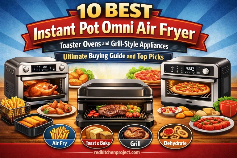10 Best Instant Pot Omni Air Fryer Toaster Ovens and Grill-Style Appliances Ultimate Buying Guide and Top Picks