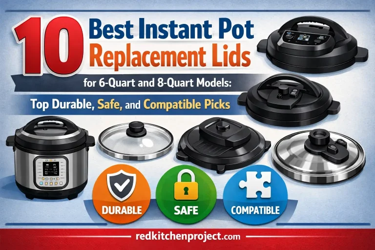 10 Best Instant Pot Replacement Lids for 6-Quart and 8-Quart Models Top Durable, Safe, and Compatible Picks