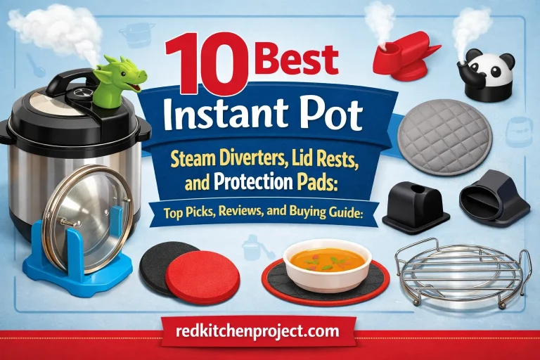 10 Best Instant Pot Steam Diverters, Lid Rests, and Protection Pads Top Picks, Reviews, and Buying Guide