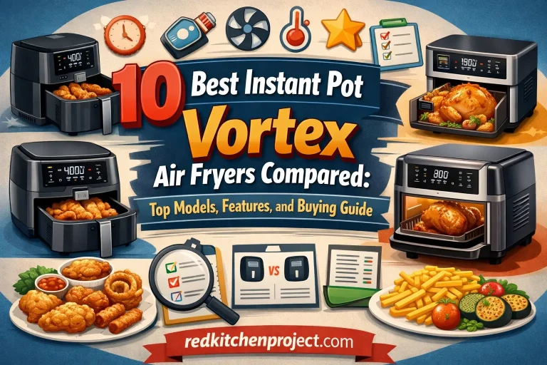 10 Best Instant Pot Vortex Air Fryers Compared Top Models, Features, and Buying Guide