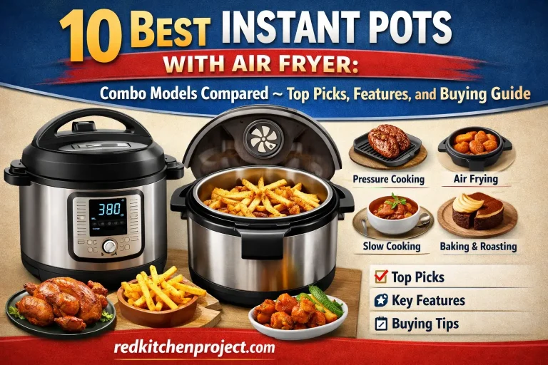 10 Best Instant Pots with Air Fryer Combo Models Compared — Top Picks, Features, and Buying Guide