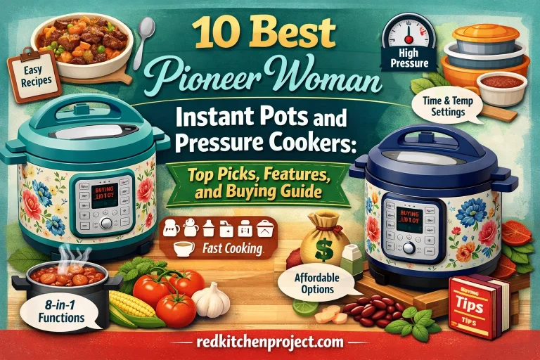 10 Best Pioneer Woman Instant Pots and Pressure Cookers Top Picks, Features, and Buying Guide